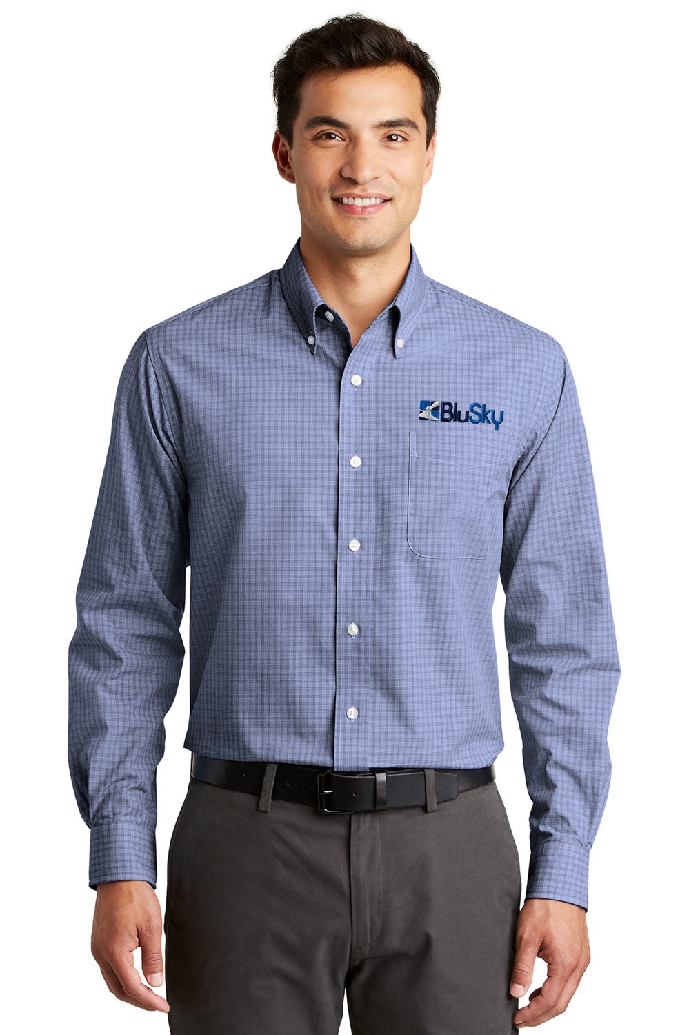 Port Authority Plaid Pattern Easy Care Shirt BL1009