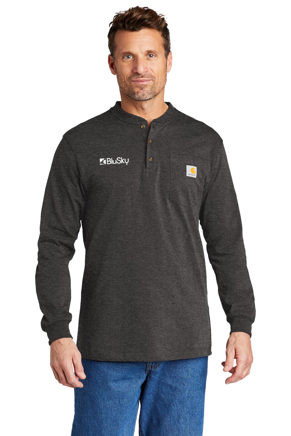 Carhartt® Long Sleeve Henley T-Shirt BL1166