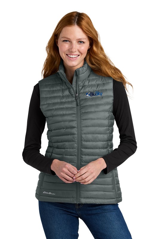 Eddie Bauer Women's Packable Quilted Vest BL1352