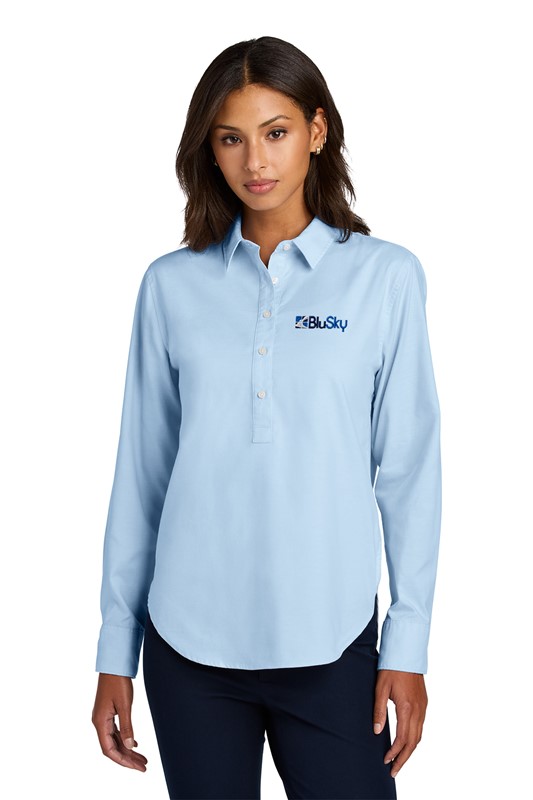 Mercer+Mettle® Mercer+Mettle® Women's Long Sleeve Modern Oxford Shirt BL1370