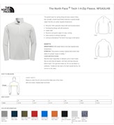 The North Face The North Face Tech 1/4-Zip Fleece BL1006 View 2