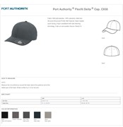 Port Authority Port Authority Flexfit Delta Cap BL1043 View 2