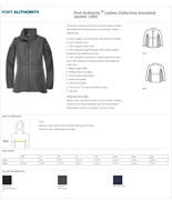 Port Authority Port Authority ® Women's Collective Insulated Jacket BL1095 View 2