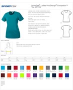 Sport-Tek Sport-Tek® Women's PosiCharge® Competitor™ Tee BL1099 View 2