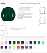 JERZEES JERZEES® - NuBlend® Crewneck Sweatshirt BL1100 View 2