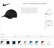 Nike Nike Dri-Fit Mesh Back Cap BL1108 View 2