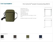 Port Authority&reg; Port Authority® Upright Crossbody Bag BL1230 View 2