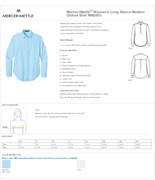 Mercer+Mettle® Mercer+Mettle® Women's Long Sleeve Modern Oxford Shirt BL1370 View 2