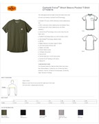 Carhartt Force® Short Sleeve Pocket T-Shirt BL1167 View 3