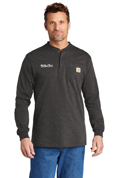 Carhartt® Long Sleeve Henley T-Shirt BL1166